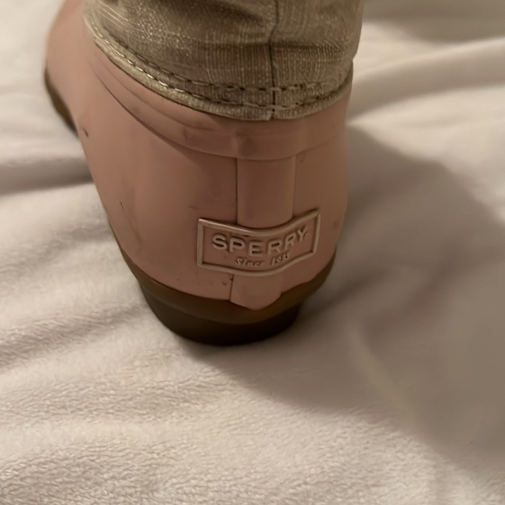 Waterproof Blush Sperry Boots - image 4